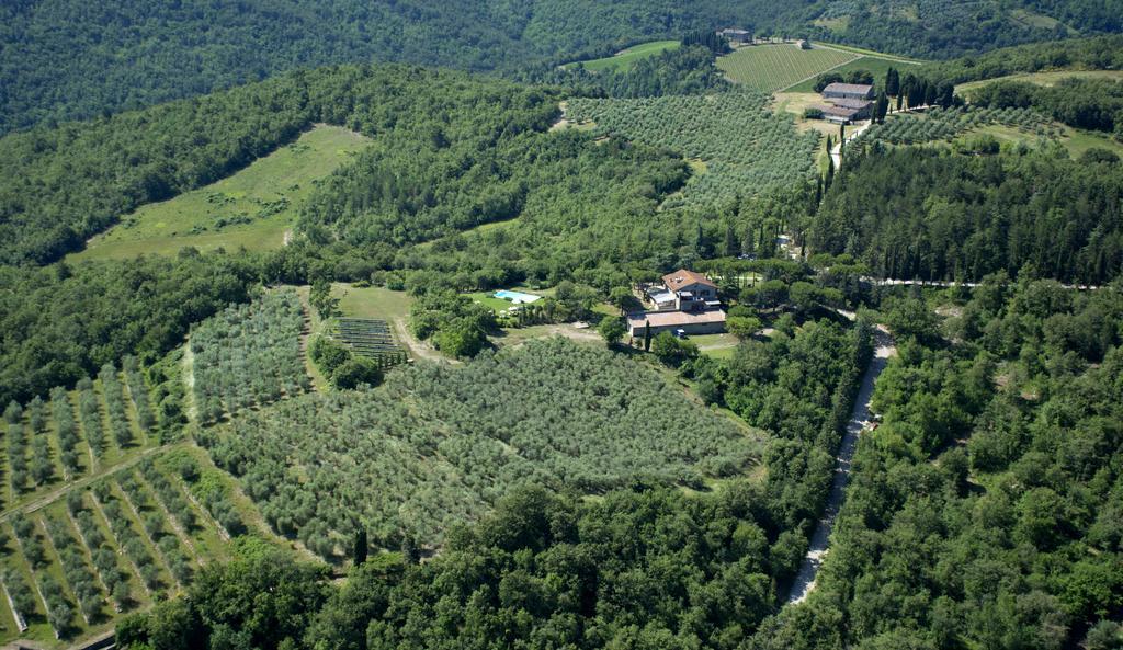 Villa Di Capovento Castellina in Chianti Eksteriør billede